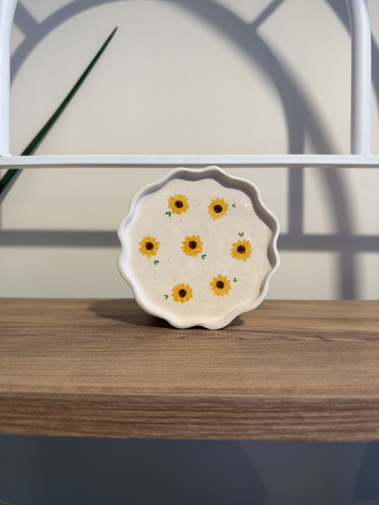 Sunflower Kupa ve Tabak