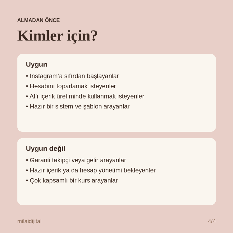 Dijitalde İlk Sistemin | Milai Dijital