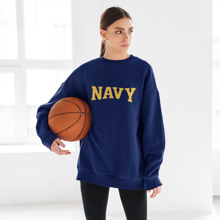 NAVY Sweatshirt Lacivert Kadın