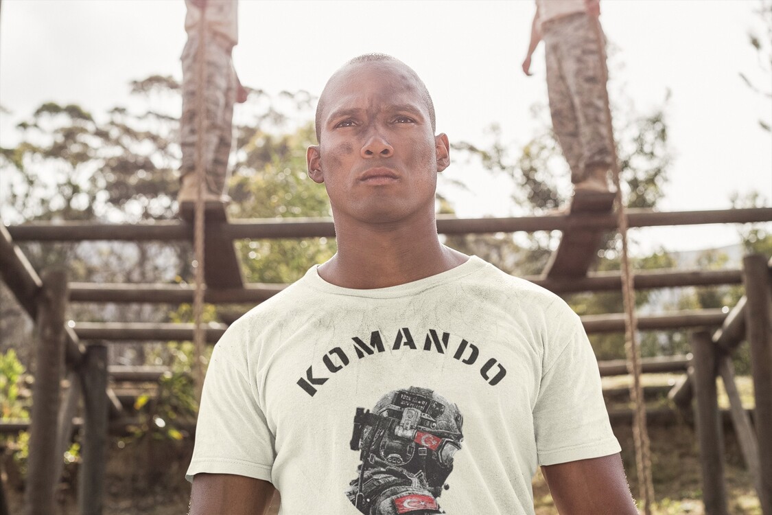 Komando T-Shirt Bej