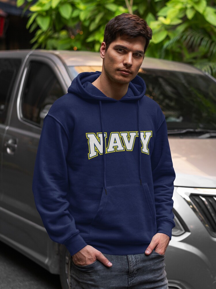 NAVY Sweatshirt Lacivert Kapşonlu Erkek