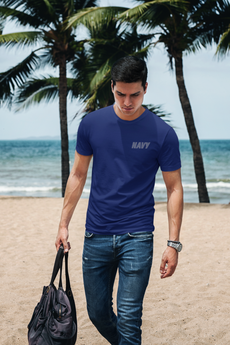 NAVY Tshirt Drytouch Nato Lacivert