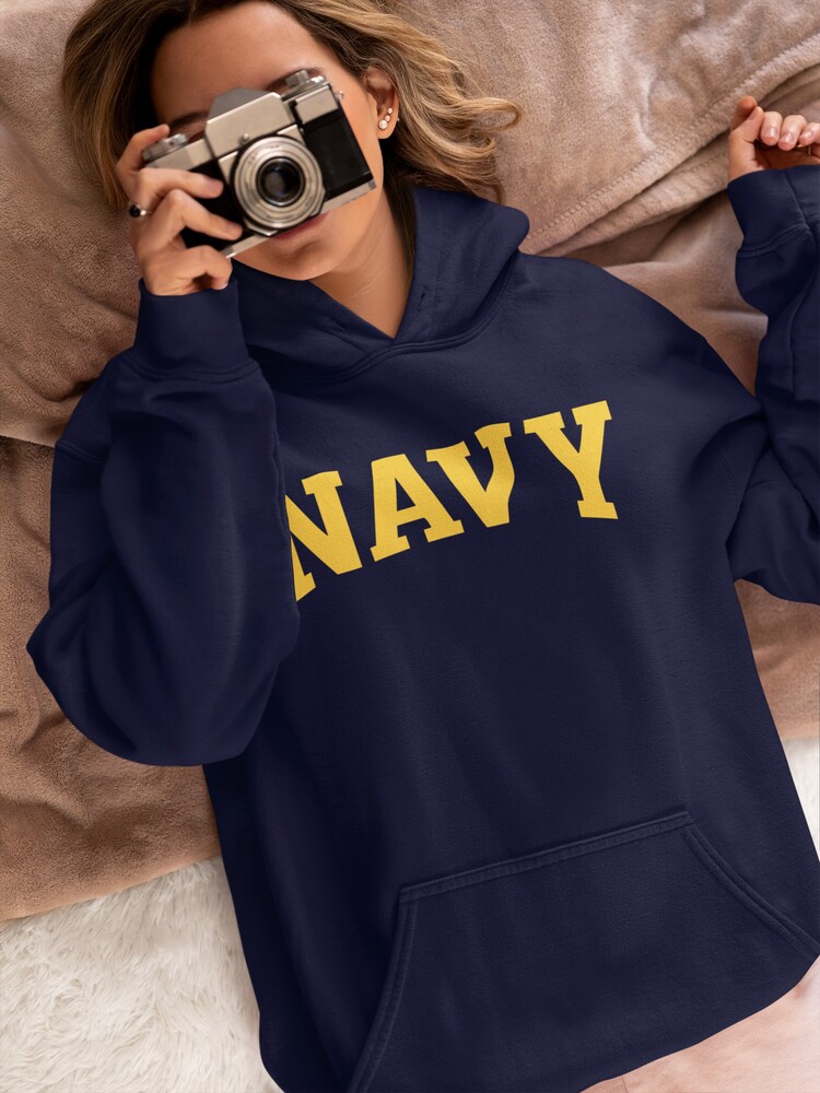 NAVY Sweatshirt Lacivert Kapşonlu Kadın