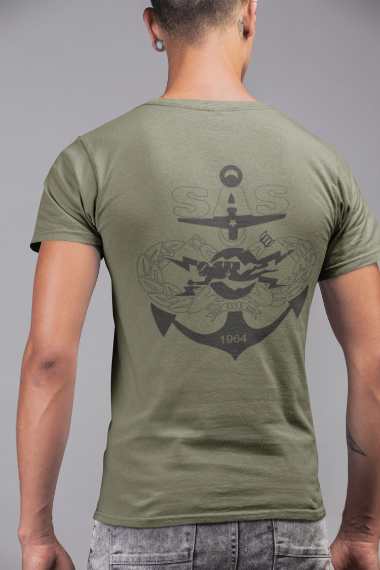 SAS T-Shirt Haki Pis Yaka