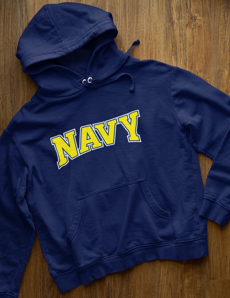 NAVY Sweatshirt Lacivert Kapşonlu Erkek