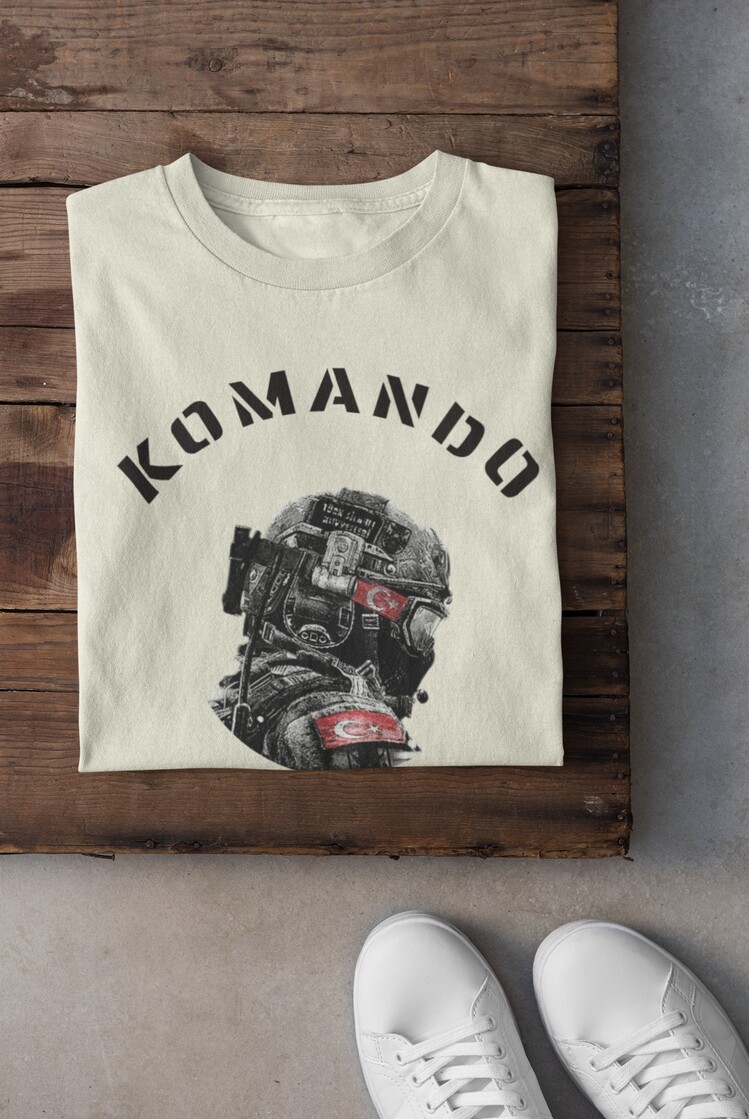 Komando T-Shirt Bej