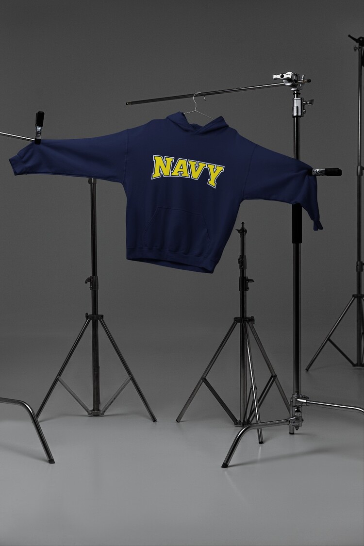 NAVY Sweatshirt Lacivert Kapşonlu Erkek