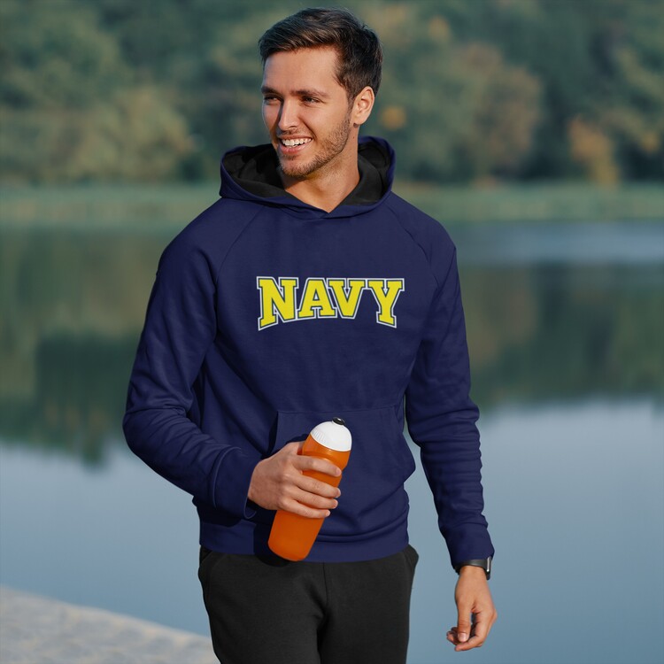 NAVY Sweatshirt Lacivert Kapşonlu Erkek