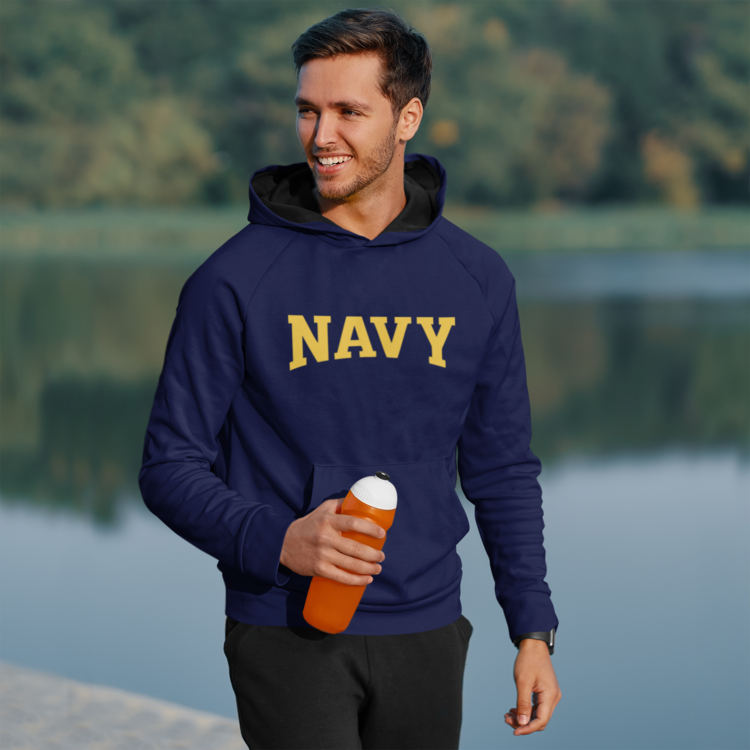 NAVY SWEATSHİRT LACİVERT KAPŞONLU
