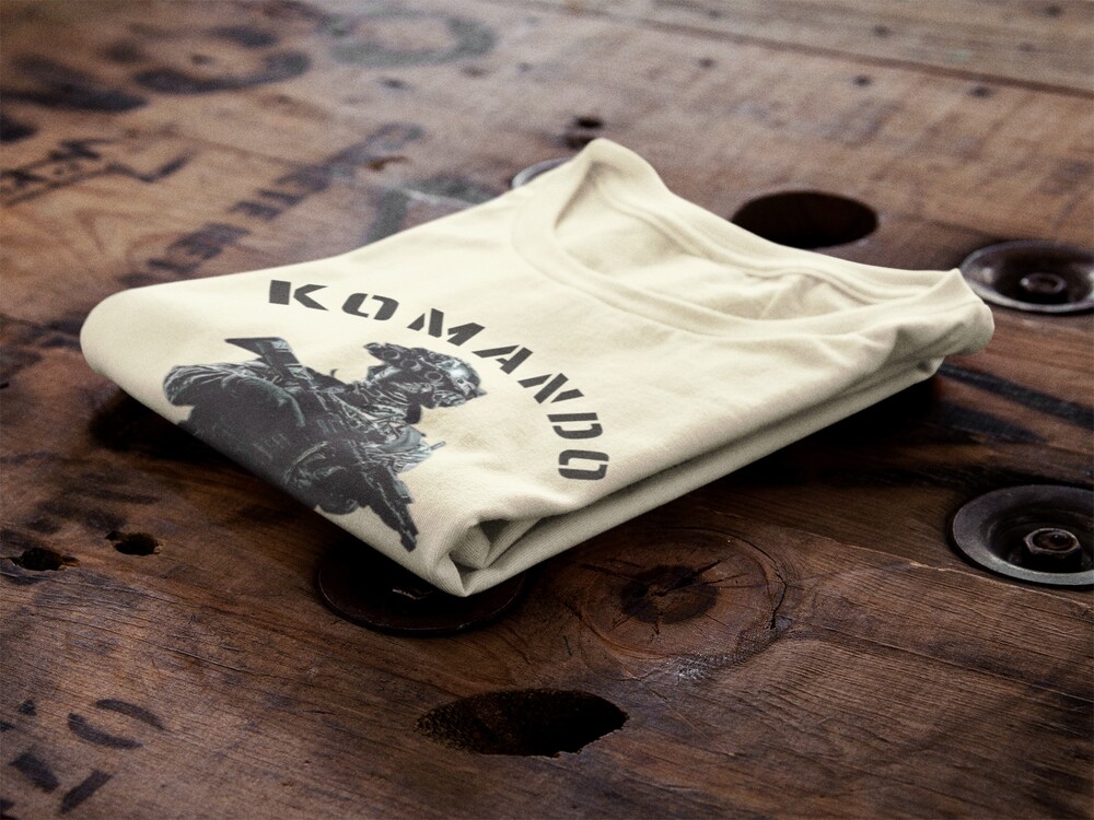 Komando T-Shirt Bej