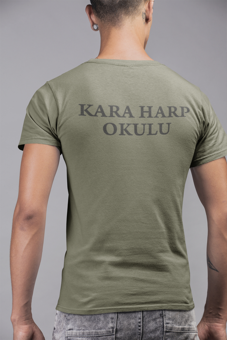Kara Harp Okulu T-Shirt Haki