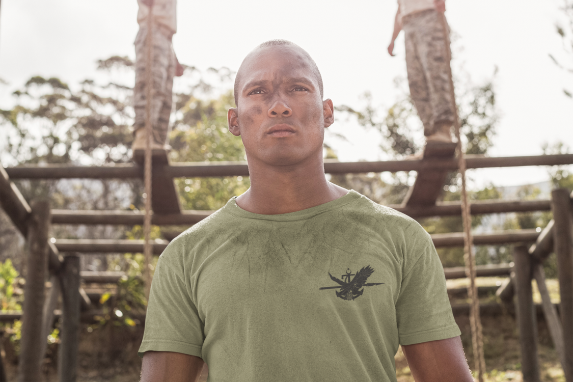 SAT T-Shirt Haki (Pis Yaka)