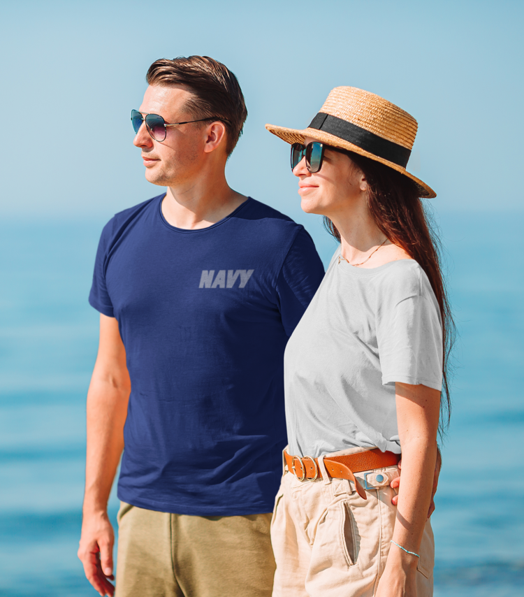 NAVY Tshirt Drytouch Nato Lacivert