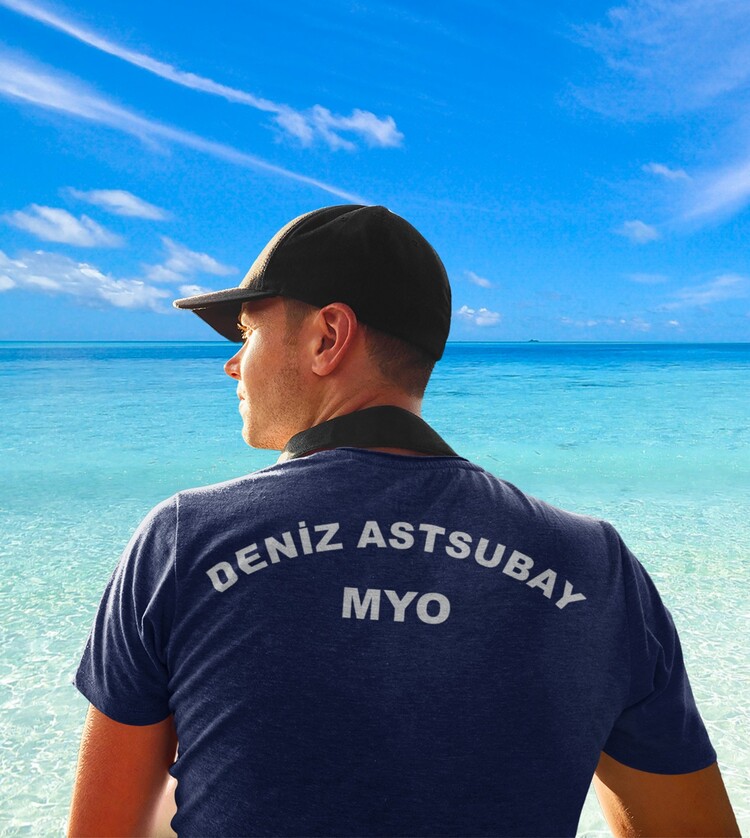 Deniz Astsubay MYO T-Shirt Nato Blue