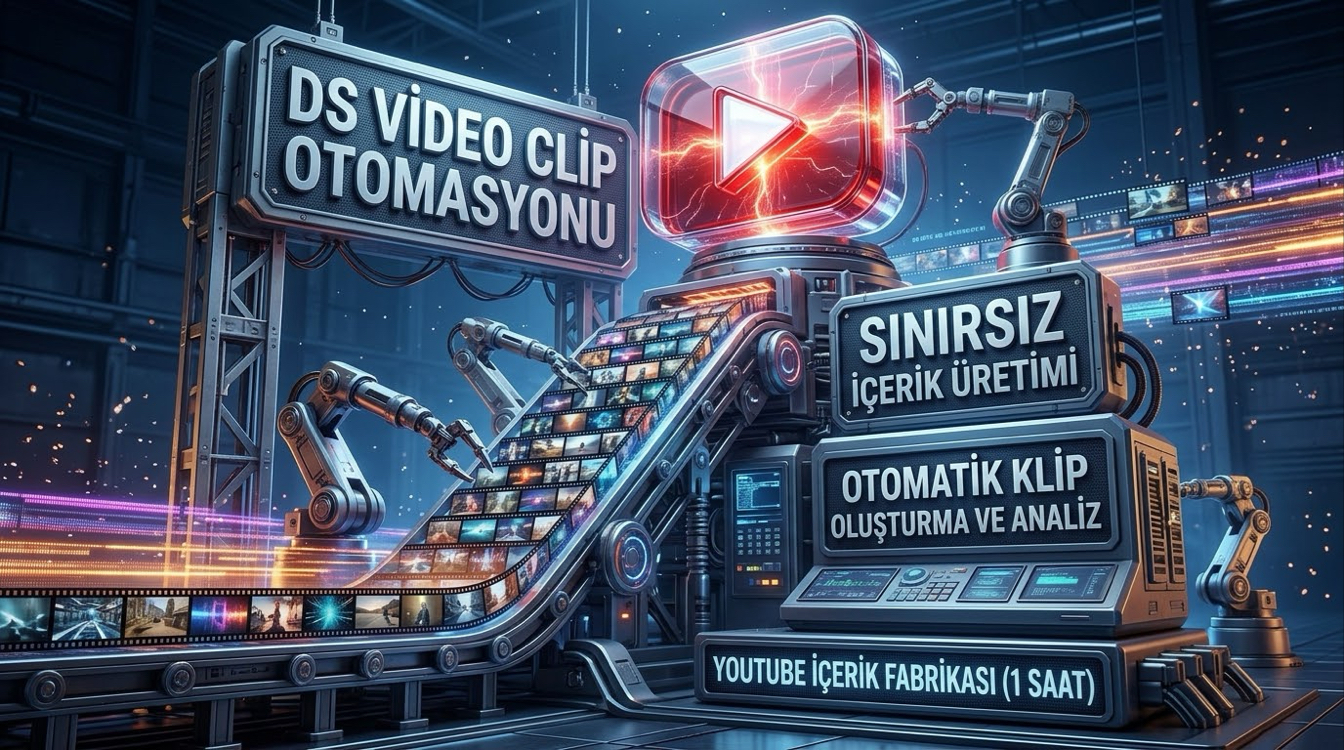 Video clips otomasyonu (sınırsız clip çıkartma)