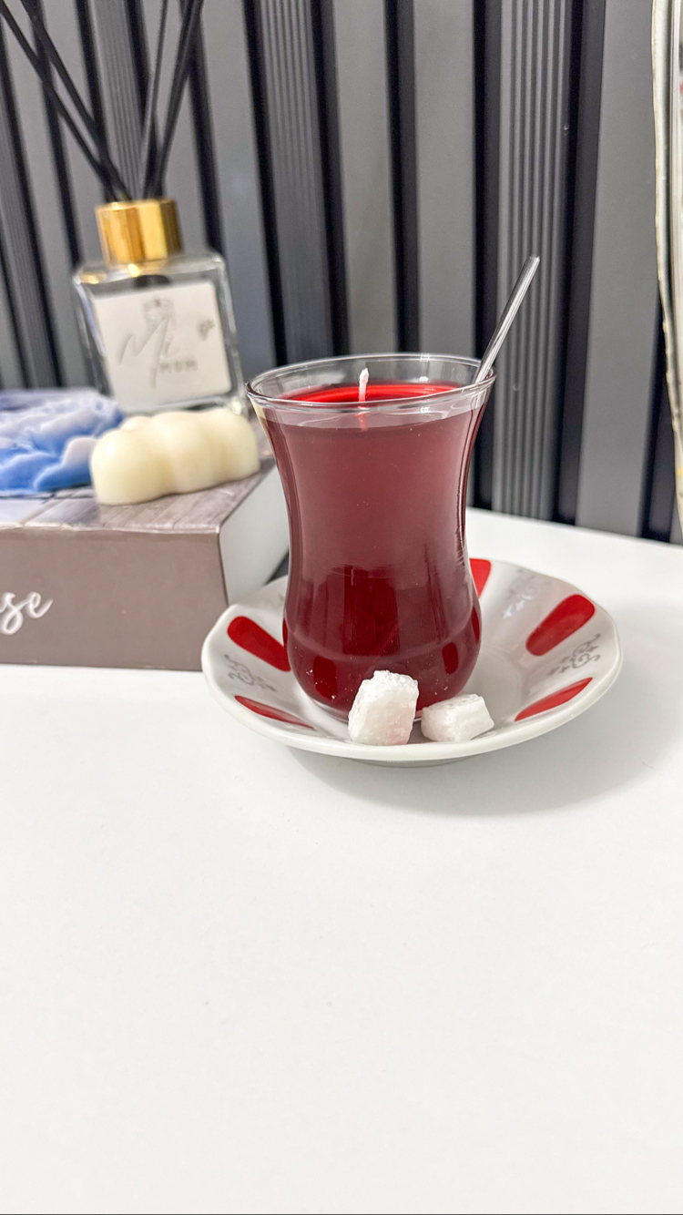 İnce belli Çay Mum