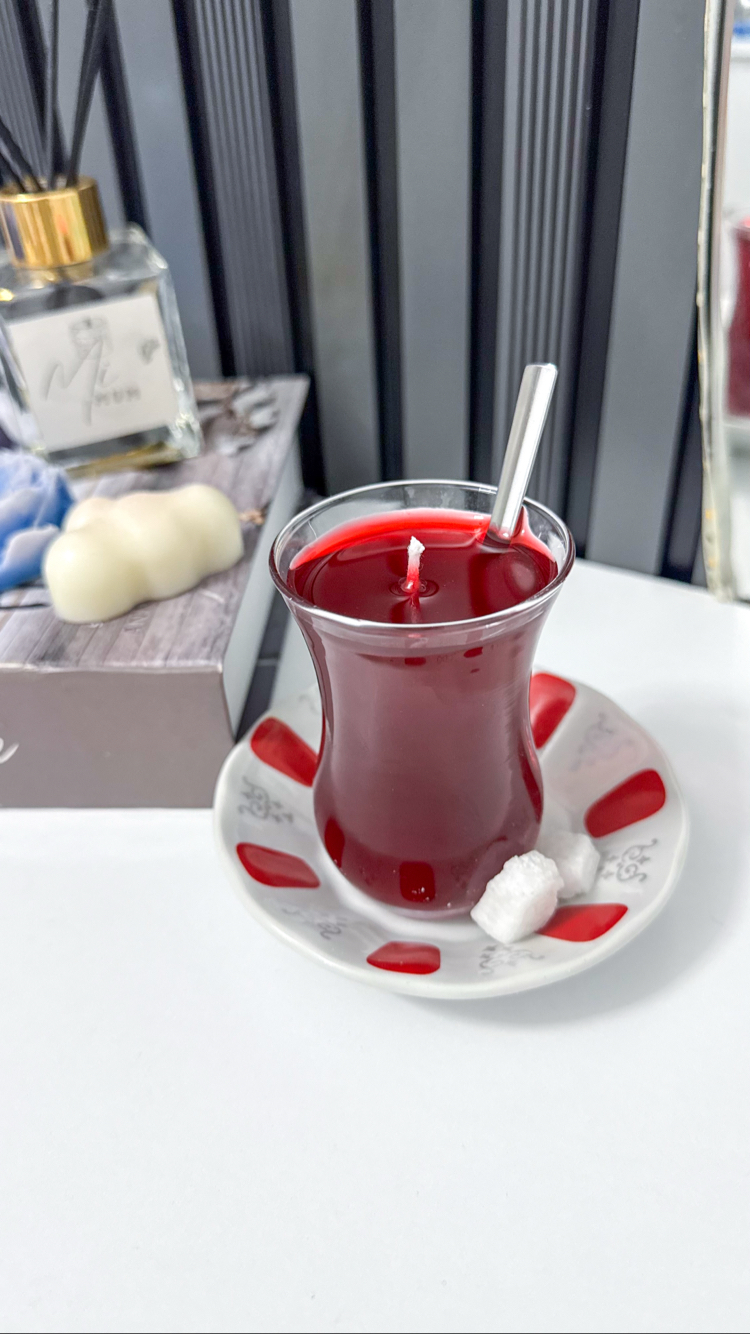 İnce belli Çay Mum