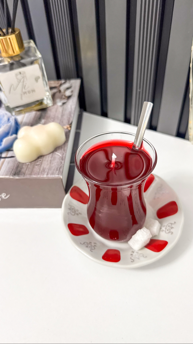 İnce belli Çay Mum