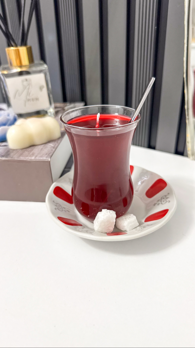 İnce belli Çay Mum