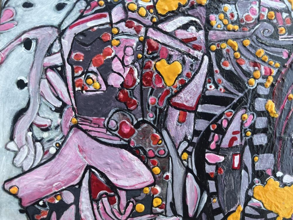 21x30cm MDF üzerine Akrilik • Acrylic on MDF • Boşluk II • Emptiness II