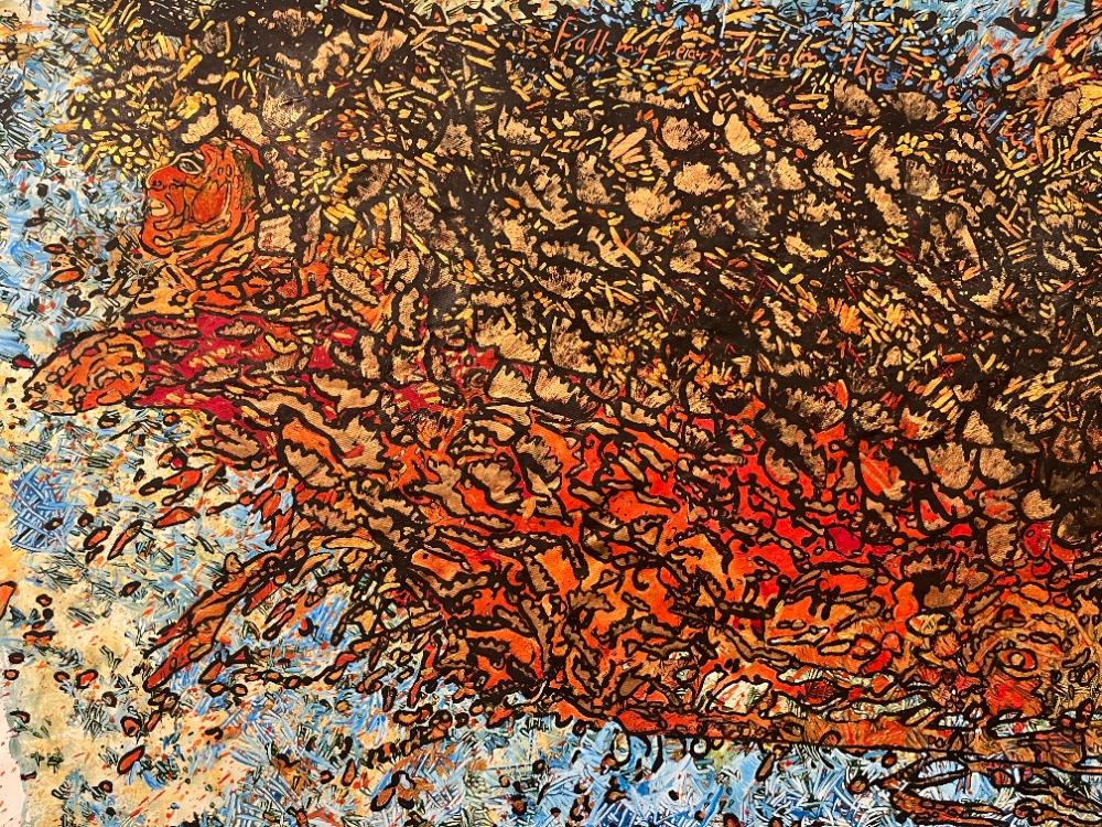 100x160cm Acrylic on Unstretched Canvas • Bachmann 31 