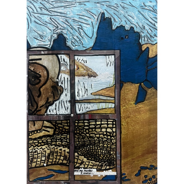 21x15cm Kâğıt üzerine Karışık Teknik • Mixed Media on Paper • Bachmann 18/30