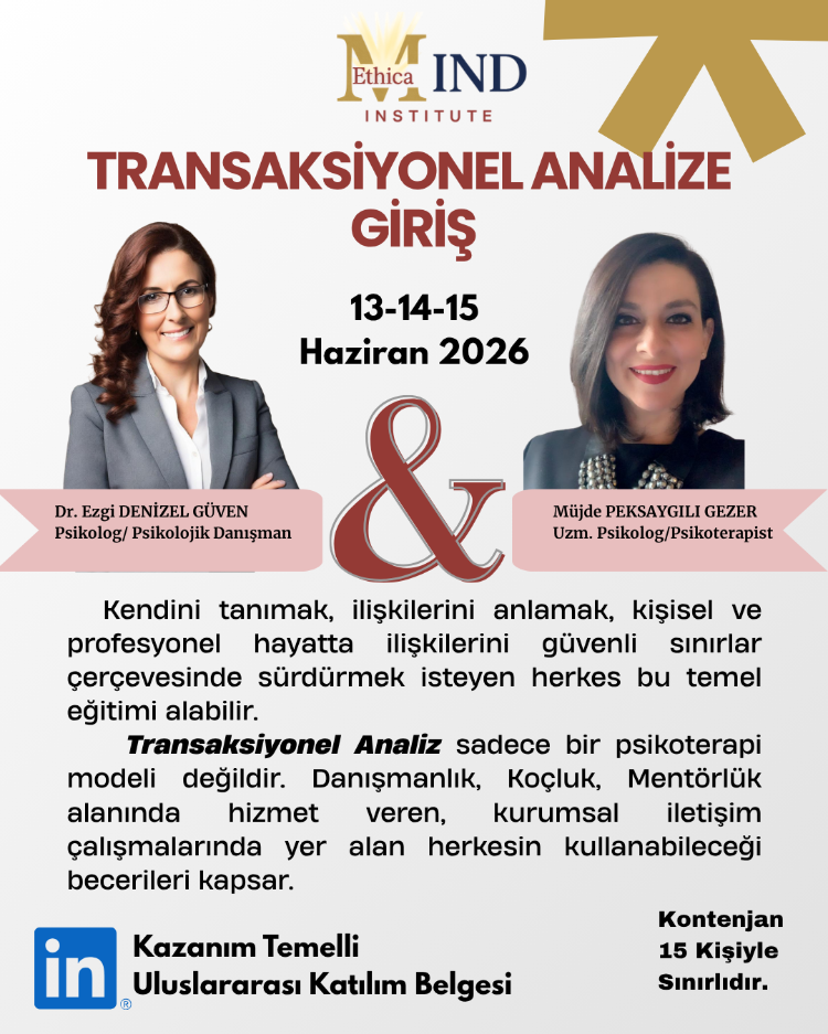 TRANSAKSİYONEL ANALİZE GİRİŞ