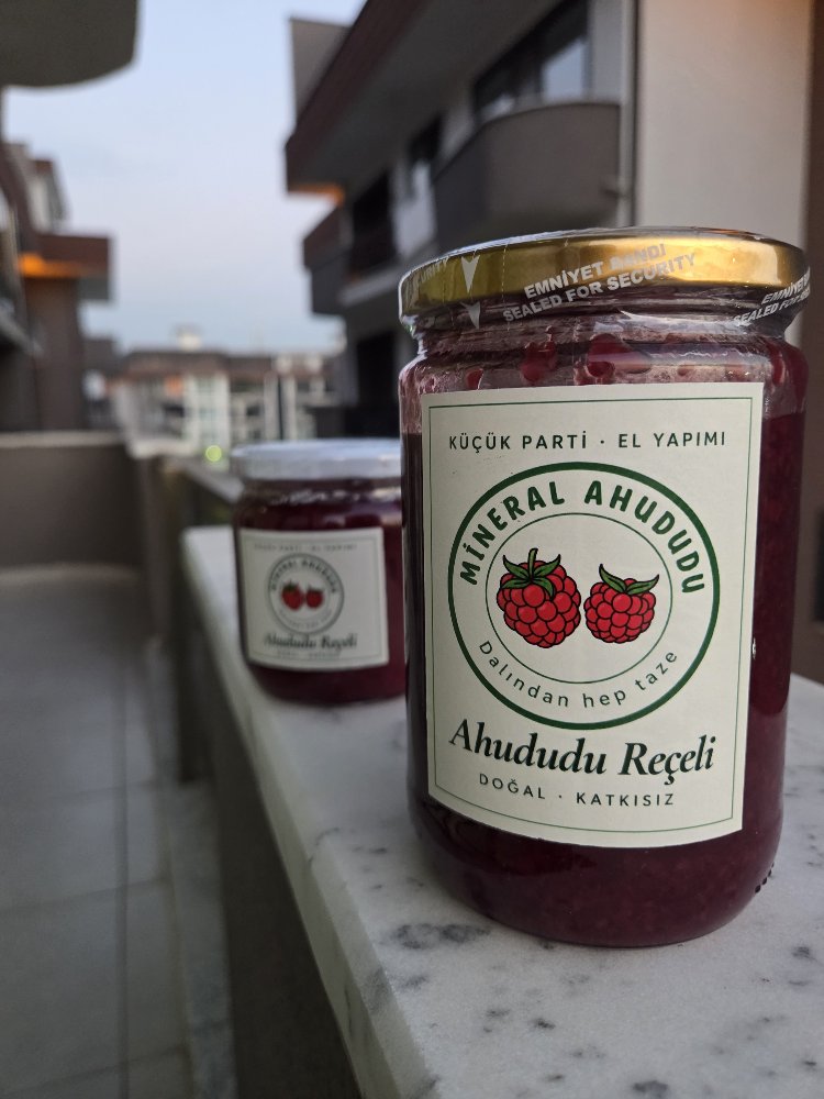 AHUDUDU REÇELİ 3 KAVANOZ(66 cl - BÜYÜK BOY)