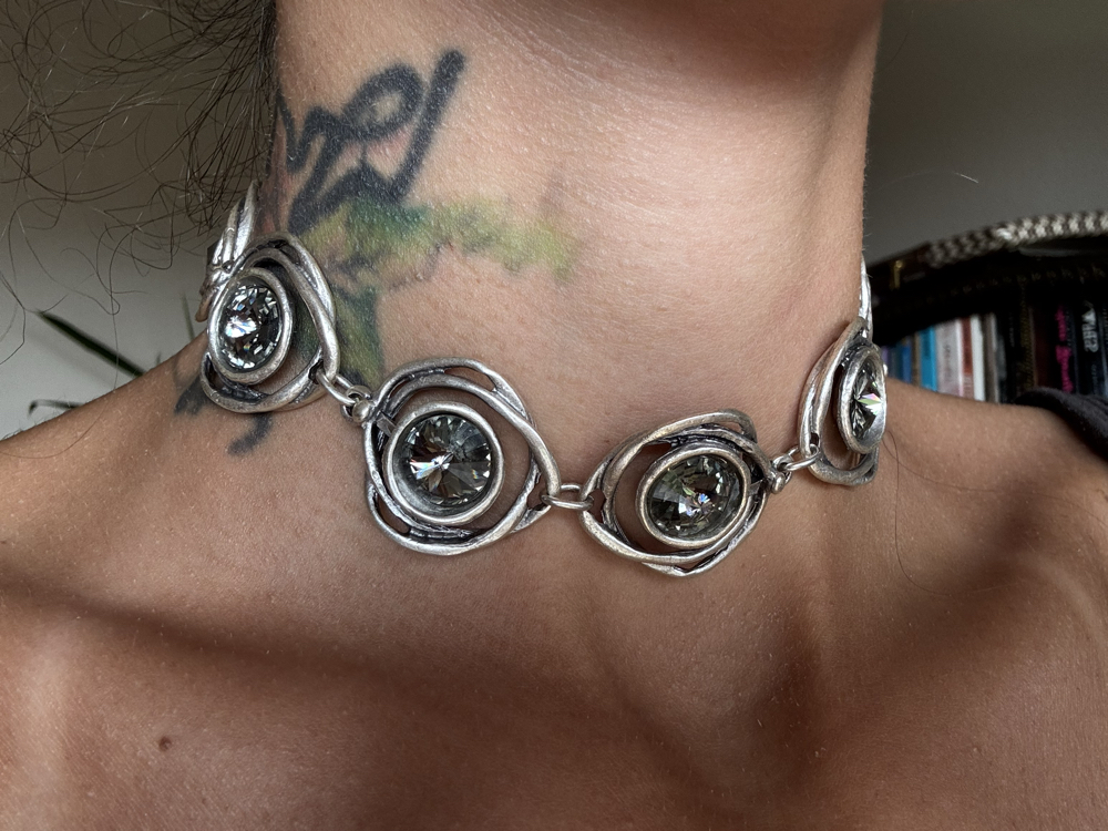 Zamak Choker Kolye