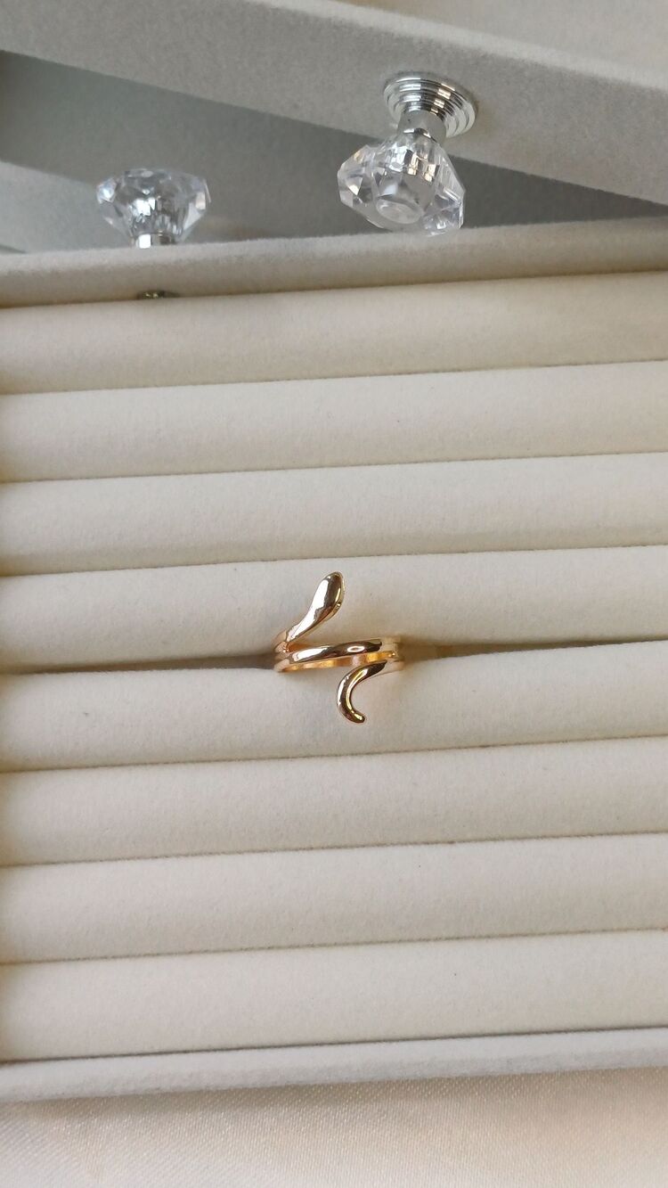Yılan gold yüzük 
