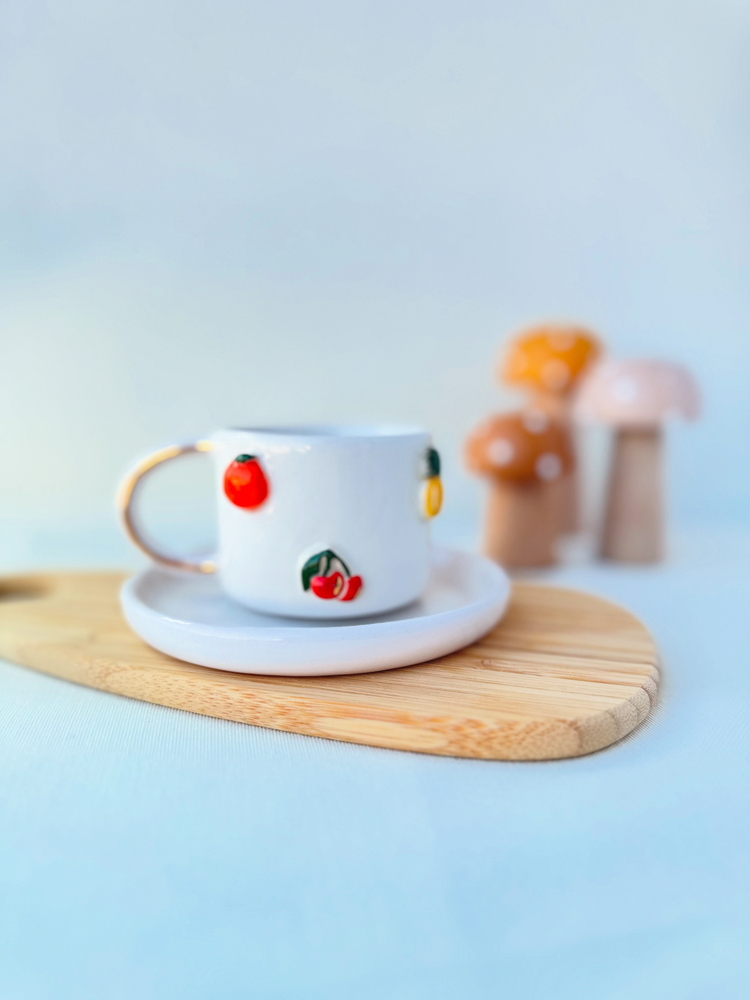 Meyve Dekorlu Mug