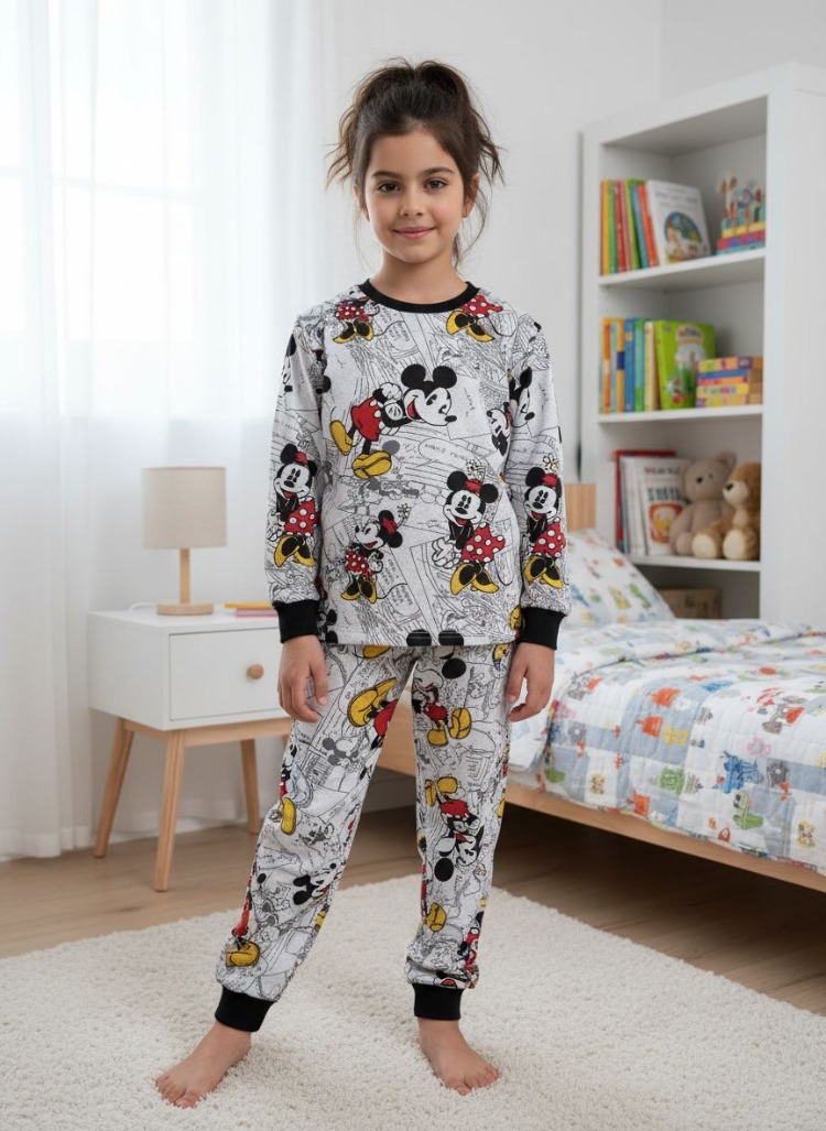 Mickey Mouse 8–12 YAŞ PİJAMA TAKIMI