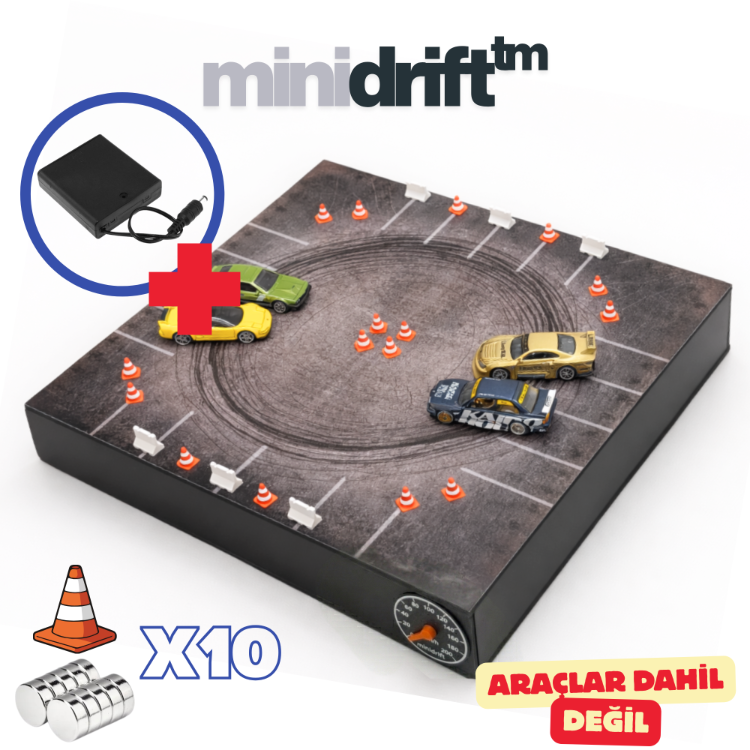 minidrift™ – Performans Serisi - 4 Araç Kapasiteli (Araçsız)