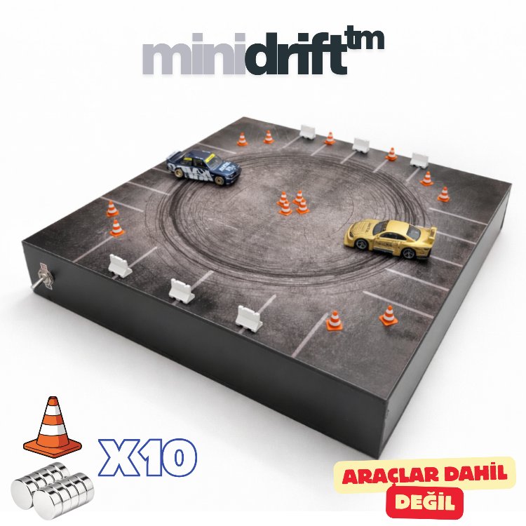 minidrift™ – Sessiz Seri - 2 Araç Kapasiteli (Araçsız)