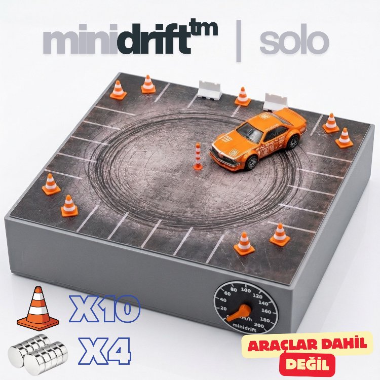 minidrift™ – Solo - 1 Araç Kapasiteli (Araçsız)