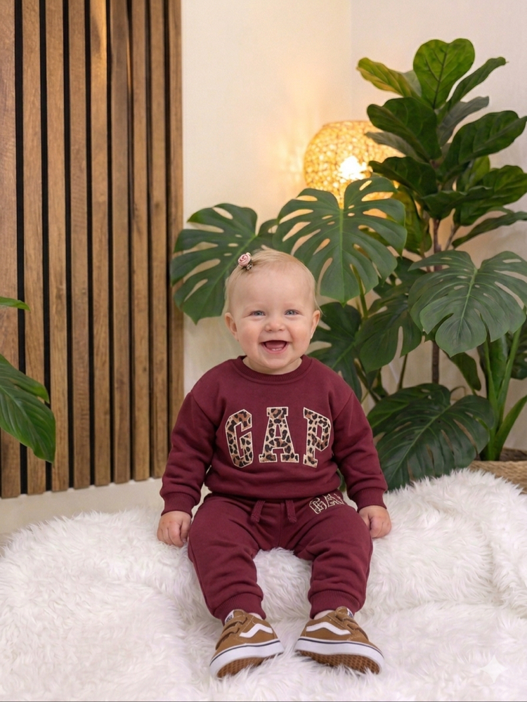 GAP Leopar Detay Eşofman Takımı