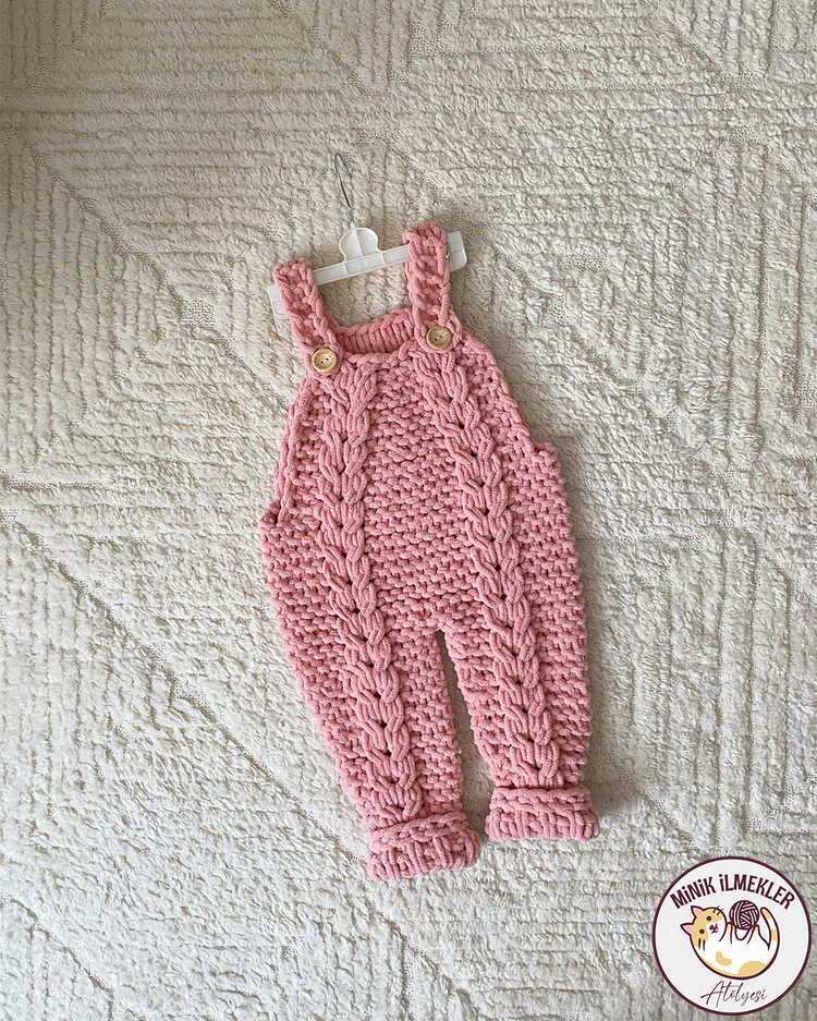 Bebek Tulum – Pudra Pembe, 1 Yaş – Alize Puffy, El Örgüsü