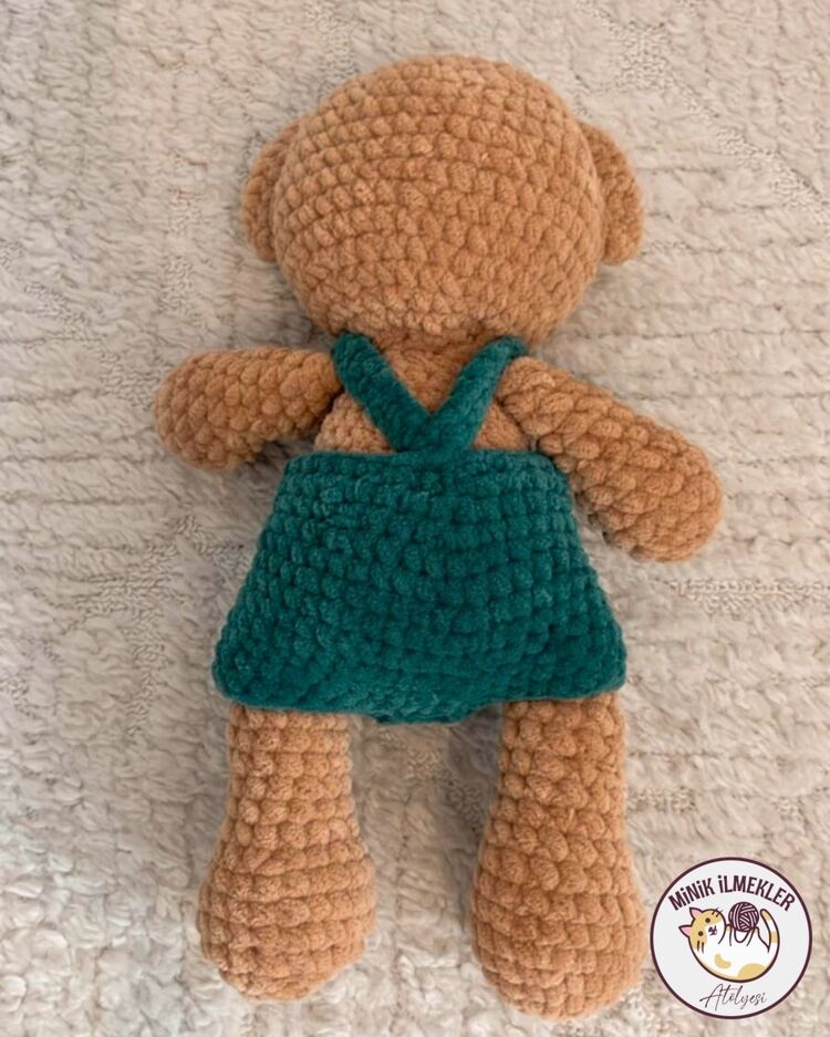 Bebek Oyuncak – Ayıcık, 50 cm – Alize Puffy, El Örgüsü