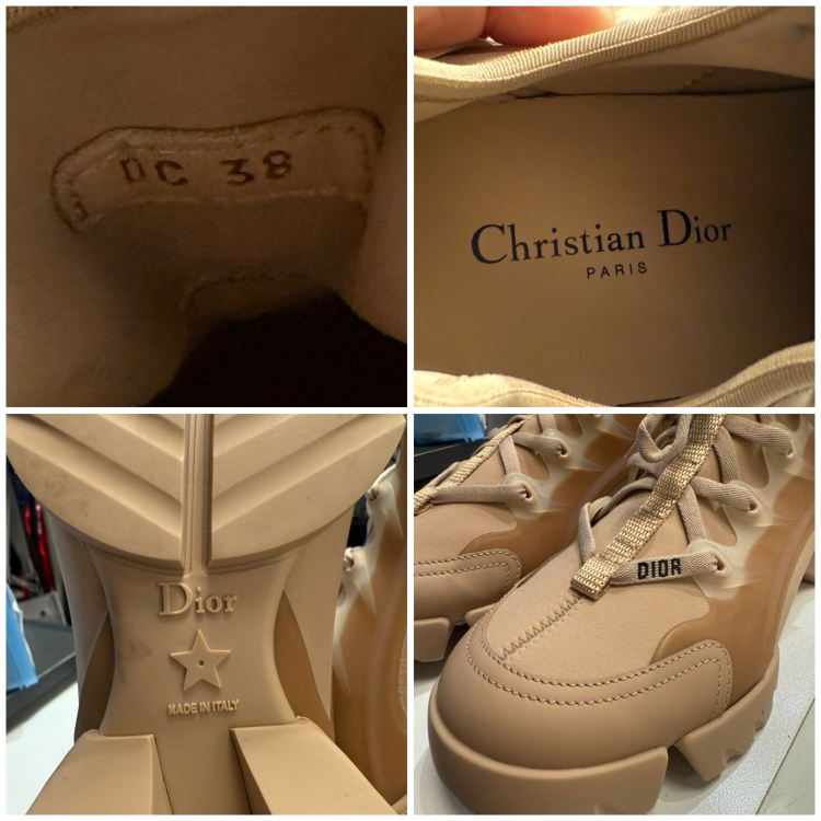 Christian Dior D-Connect bej sneaker 