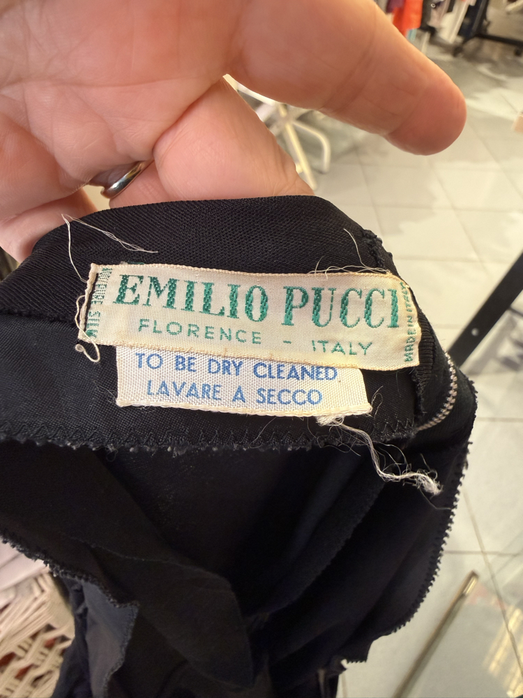 Emilio Pucci vintage elbise