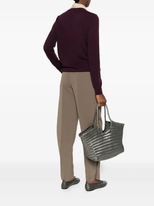 Dragon Diffusion Nantucket gunmetal tote