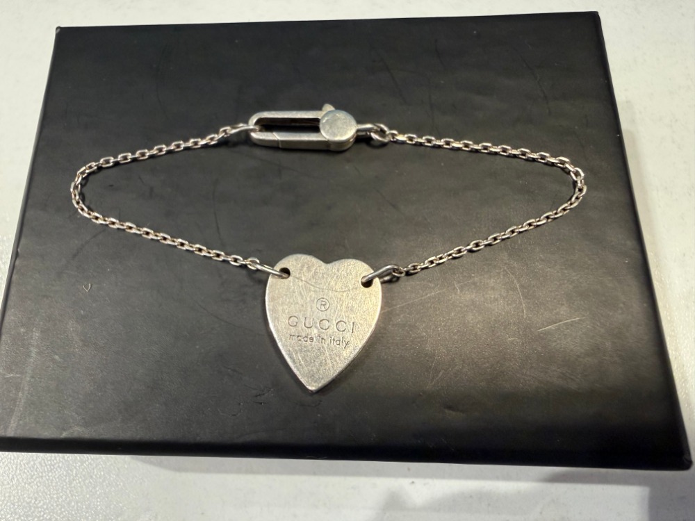 Gucci 925 ayar gümüş bileklik