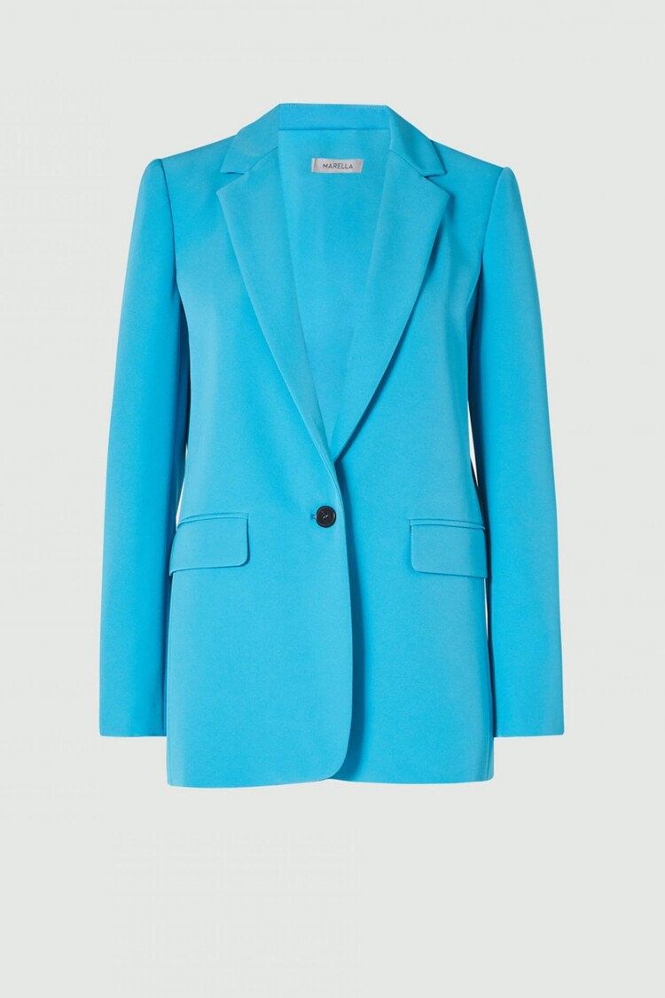 Marella turkuaz harika blazer