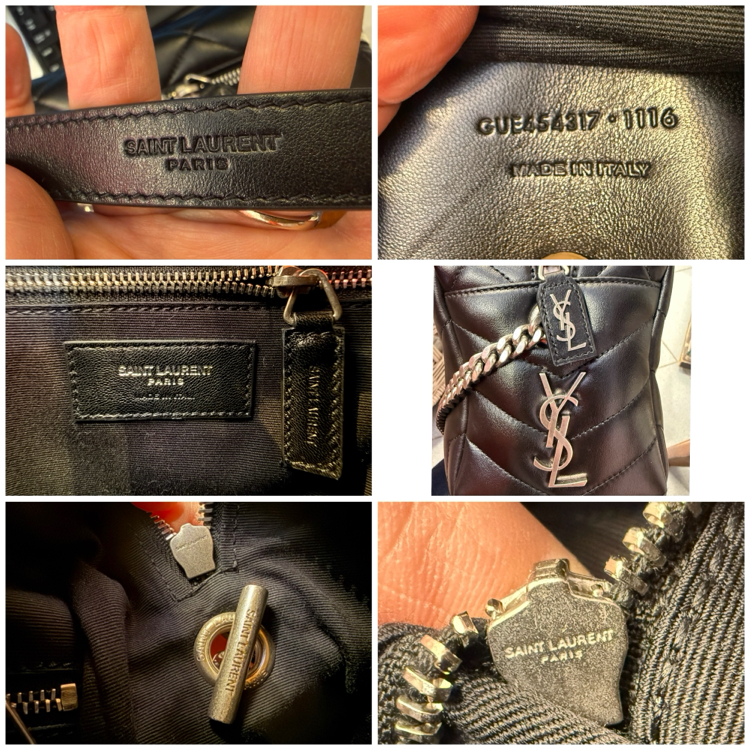 Yves Saint Laurent siyah Loulou çanta