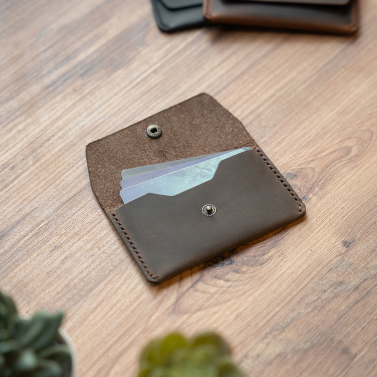 minimal X pocket - Gerçek Deri & El Yapımı