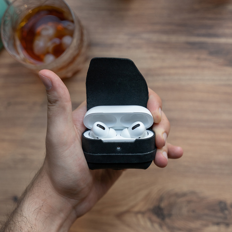 AirPods 3 & PRO Deri Kılıf - gerçek deri ve el yapımı