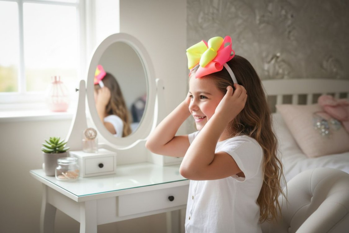 Neon Dream Bow 
Taç