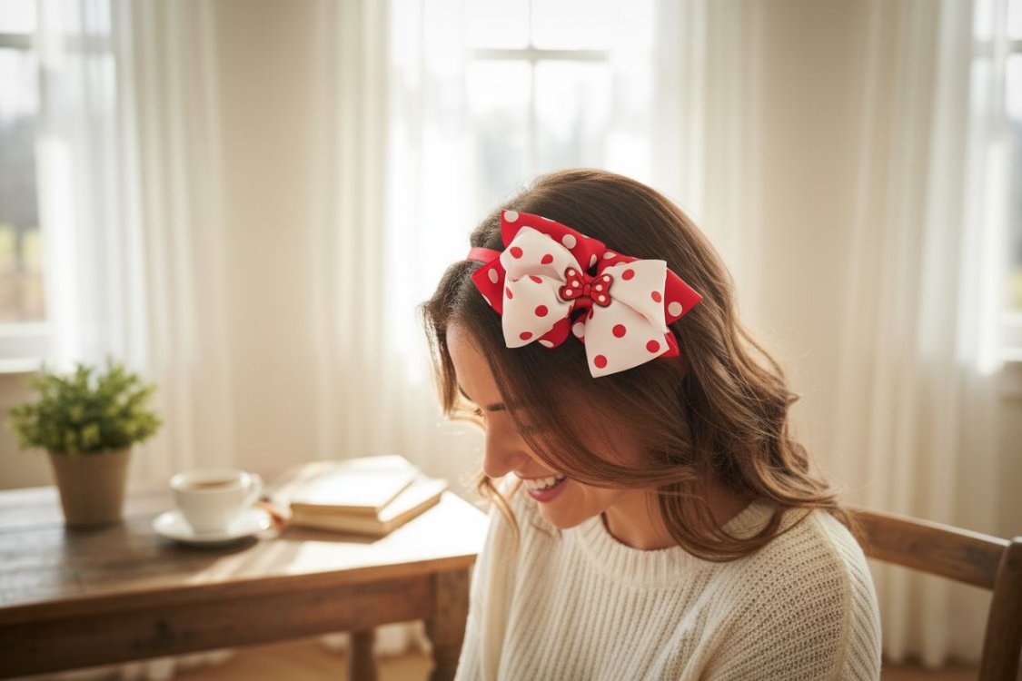 Minnie Dots Bow ❤️
Taç