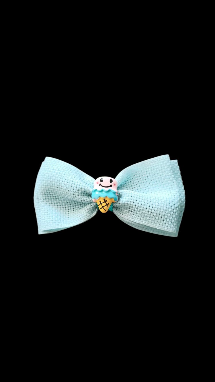 Mint Ice Cream Bow