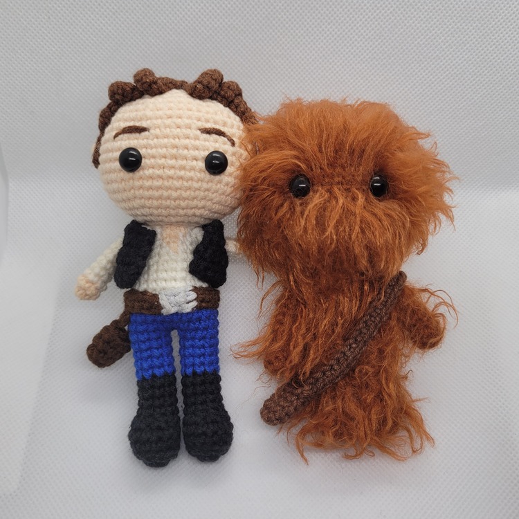 CHEWBACCA & HAN SOLO - STAR WARS